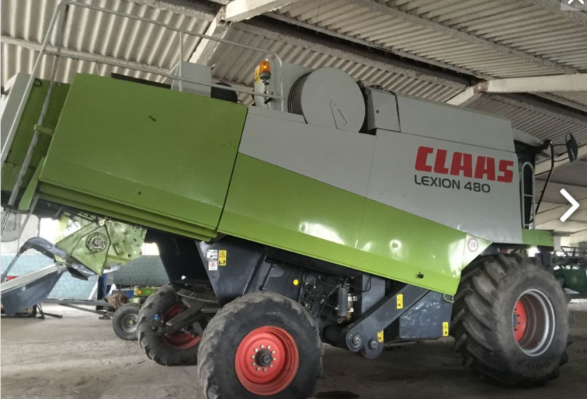 Купити зернозбиральний комбайн Claas Lexion 480 у Тернопільська область