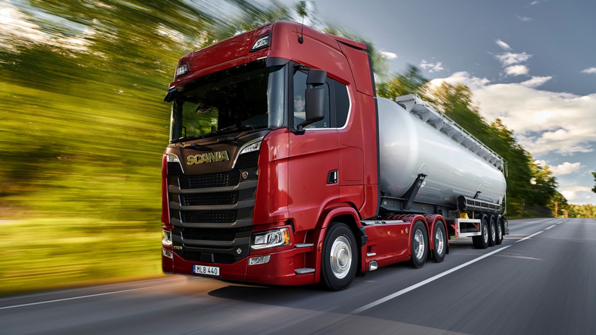 Новий тягач Scania 770S