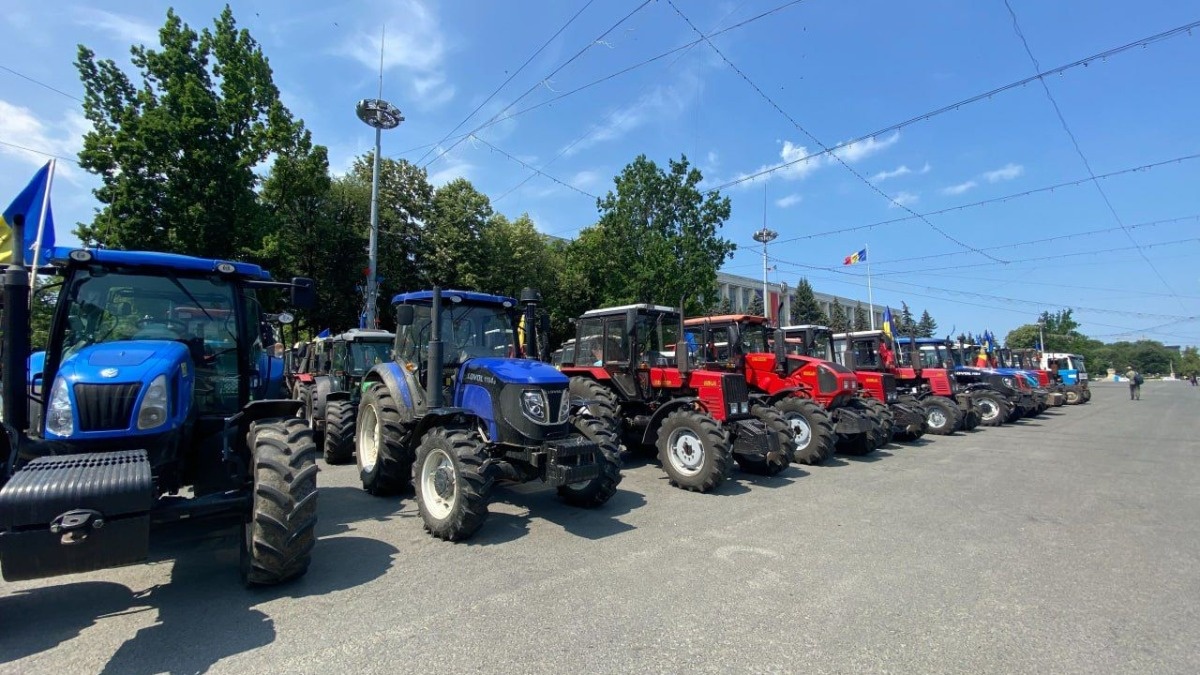 Акція протесту молдавських фермерів