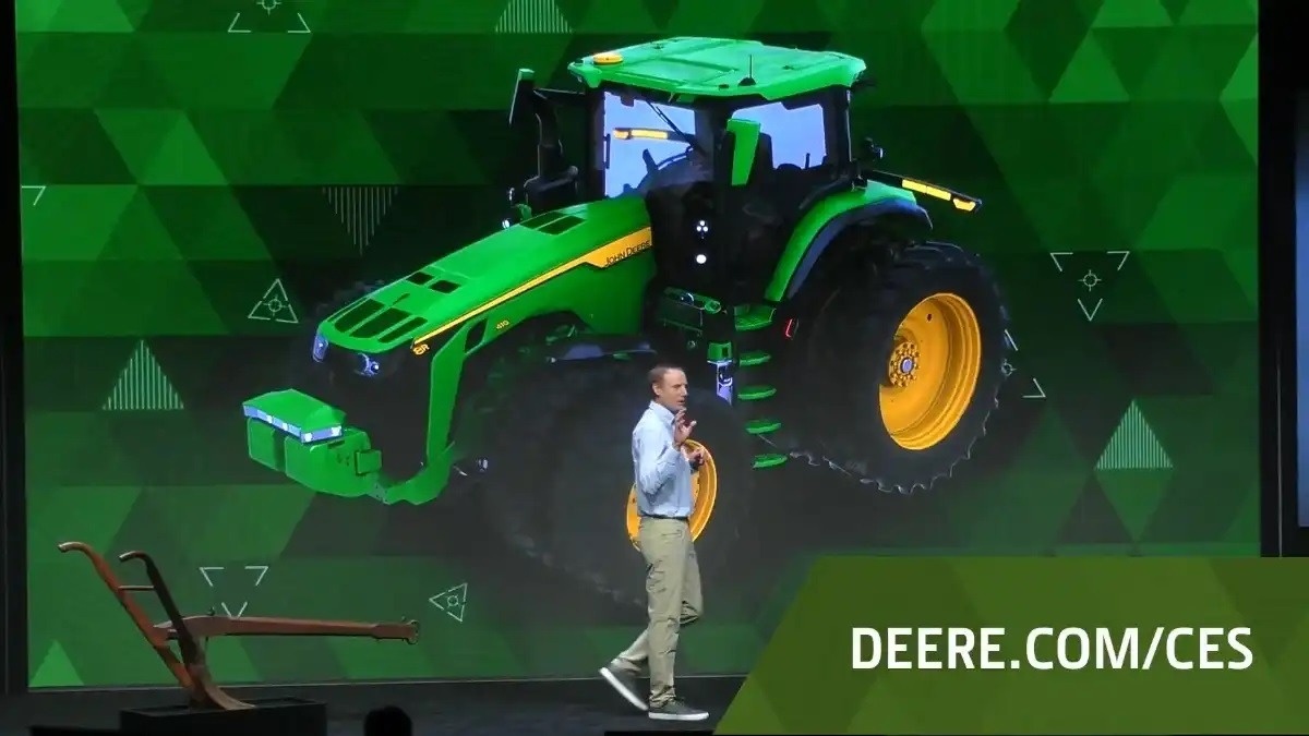 John Deere Ces Innovation Awards 2021 2022 2023 John Deere нагороджено двома нагородами CES 2023 за повністю автономний