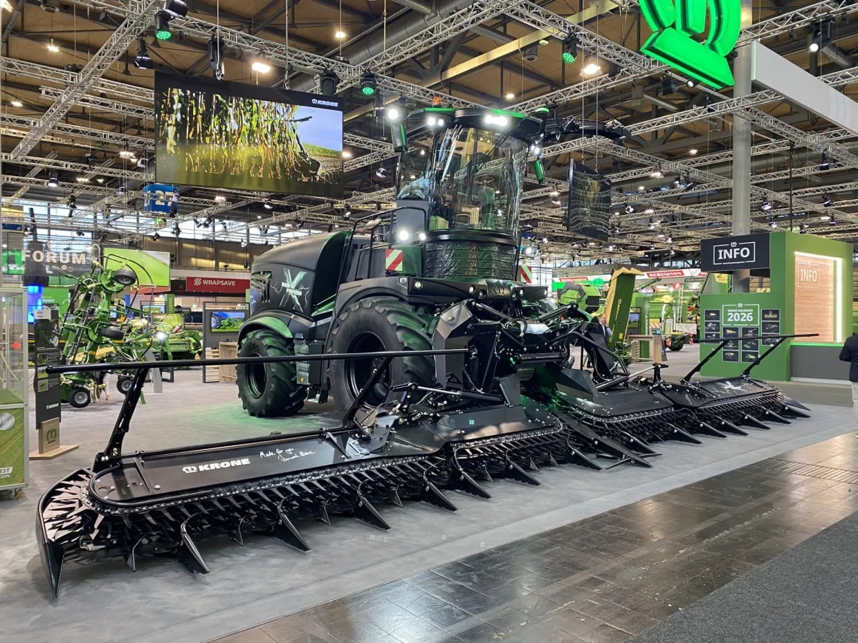 Krone преpезентувала на Agritechnica 2025 новий кормозбиральний