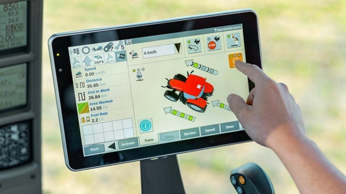 Case IH розробив новий сенсорний монітор для тракторів Puma і Maxxum ...