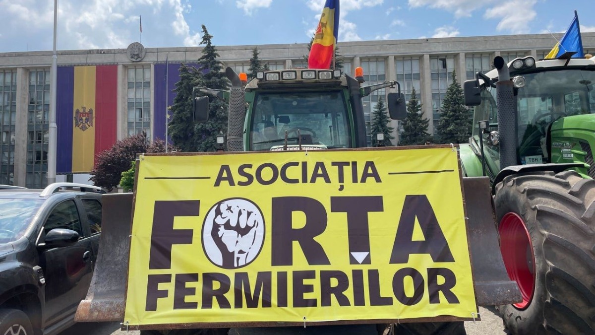 Акція протесту молдавських фермерів
